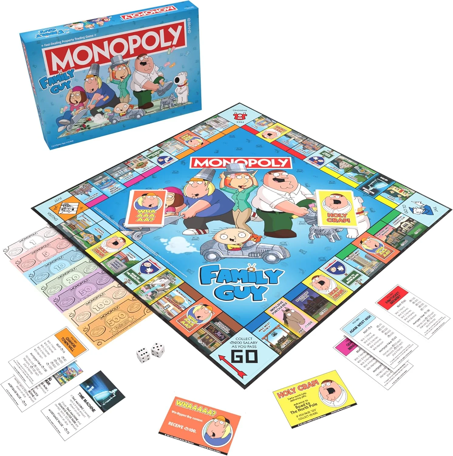 MONOPOLY: FAMILY GUY - BOARD GAME - Image 2