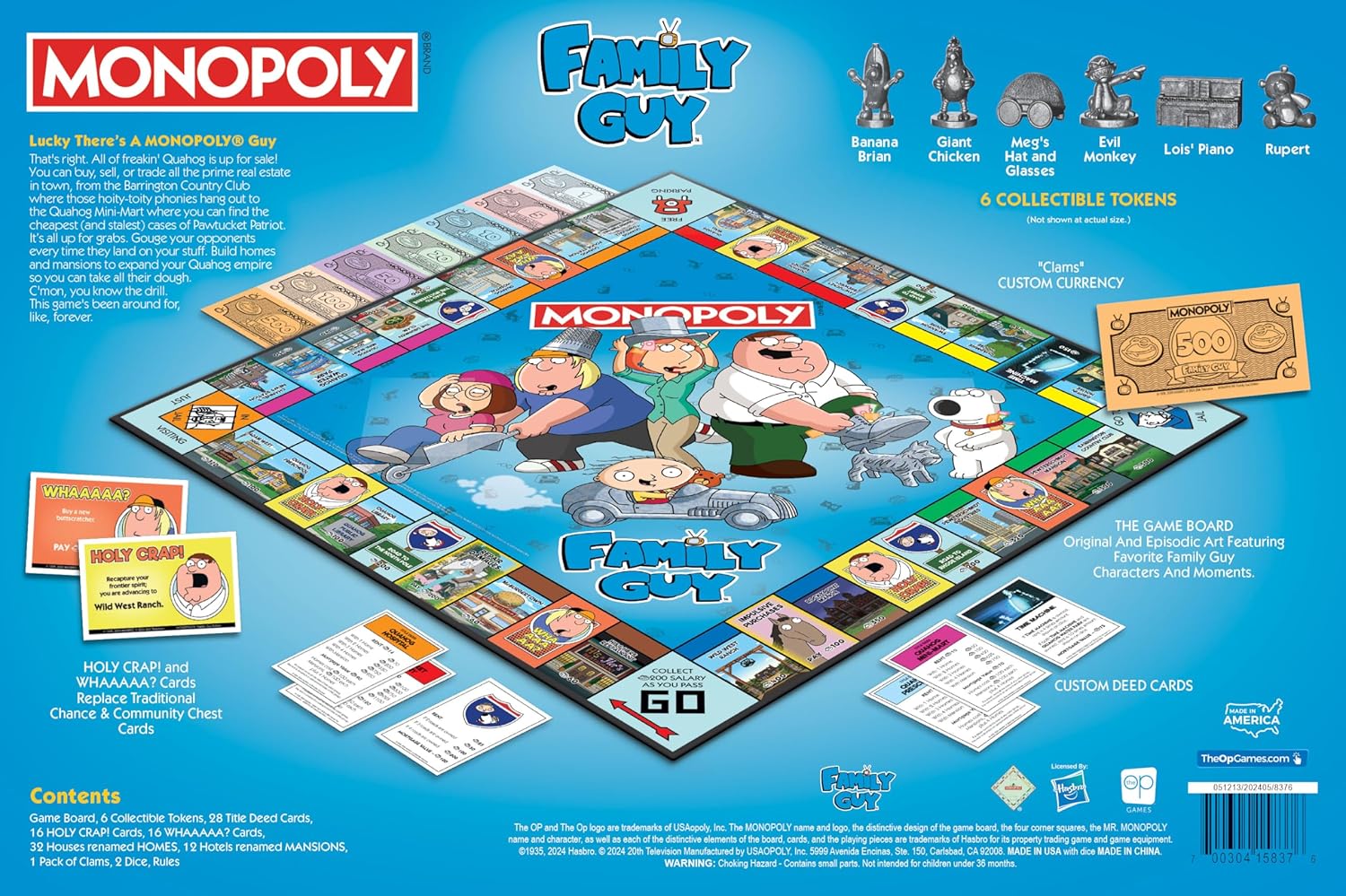 MONOPOLY: FAMILY GUY - BOARD GAME - Image 3