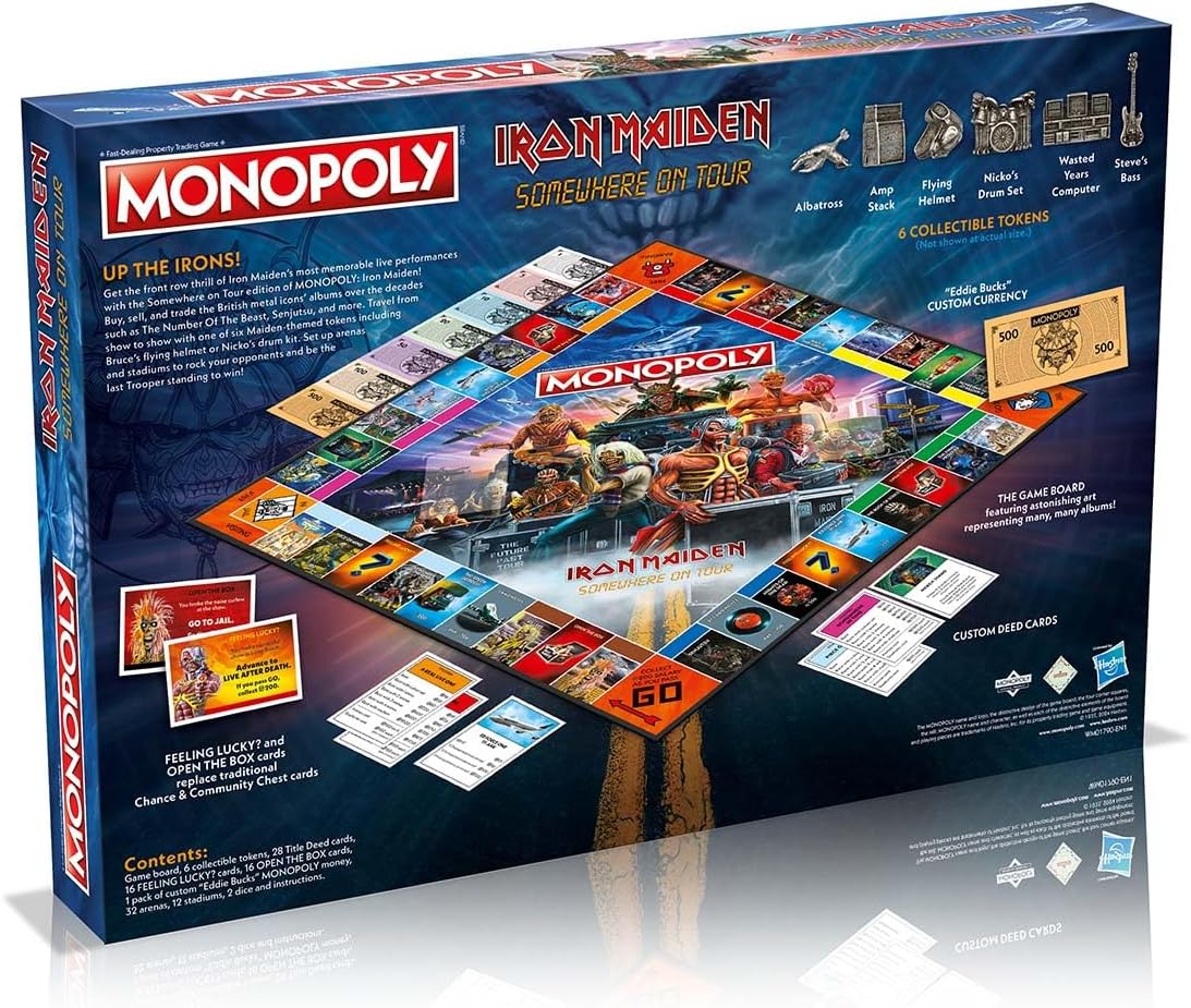 MONOPOLY: IRON MAIDEN - BOARD GAME - Image 2