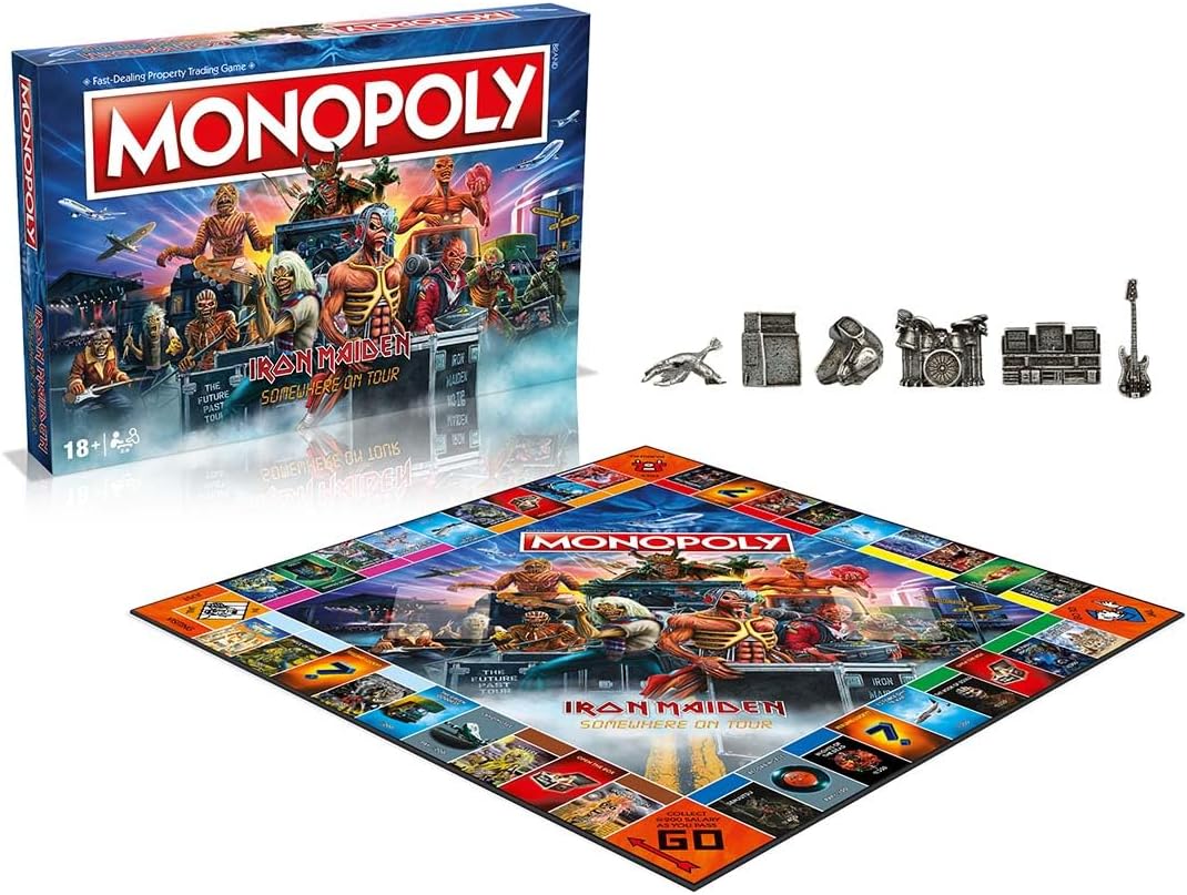 MONOPOLY: IRON MAIDEN - BOARD GAME - Image 3