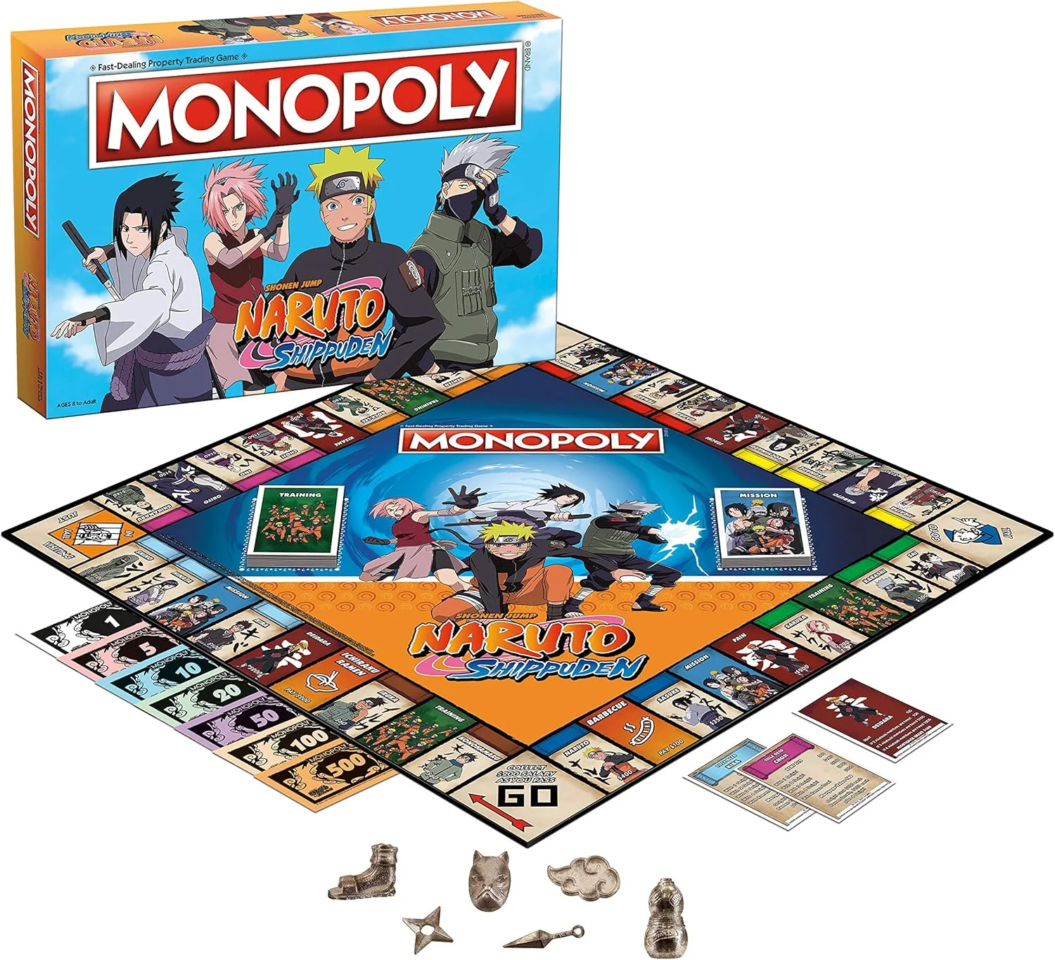 MONOPOLY: NARUTO SHIPPUDEN - BOARD GAME - Image 2