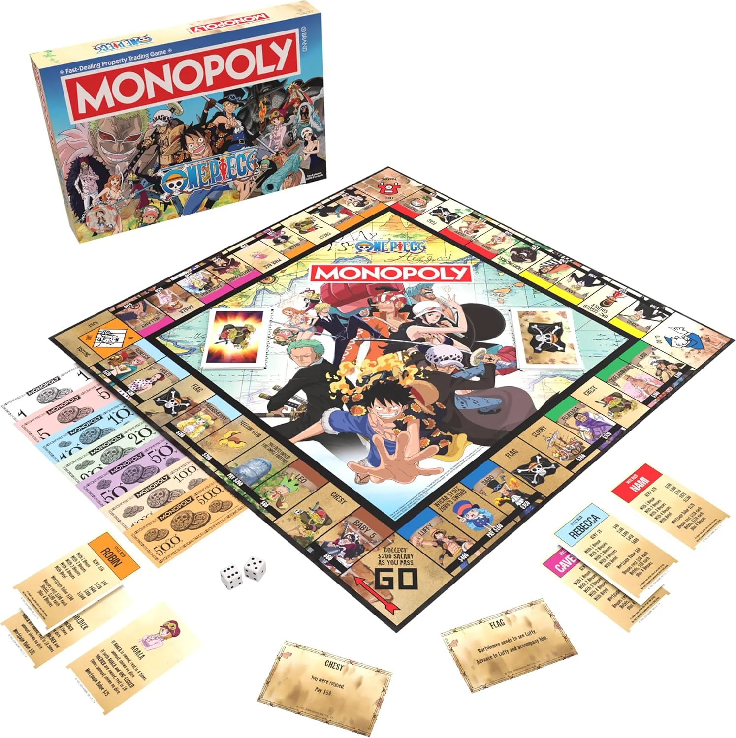 MONOPOLY: ONE PIECE - BOARD GAME - Image 4