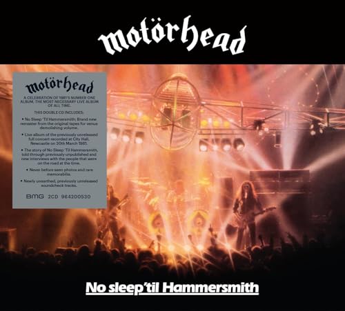 MOTORHEAD - NO SLEEP 'TIL HAMMERSMITH (40TH ANNIVERSARY DELUXE EDITION) (CD)