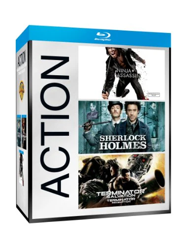 NINJA ASSASSIN/SHERLOCK HOLMES/TERMINATO - BLU