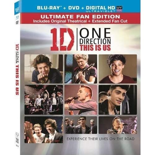 ONE DIRECTION: THIS IS US [BLU-RAY + DVD + ULTRAVIOLET] (SOUS-TITRES FRANçAIS)