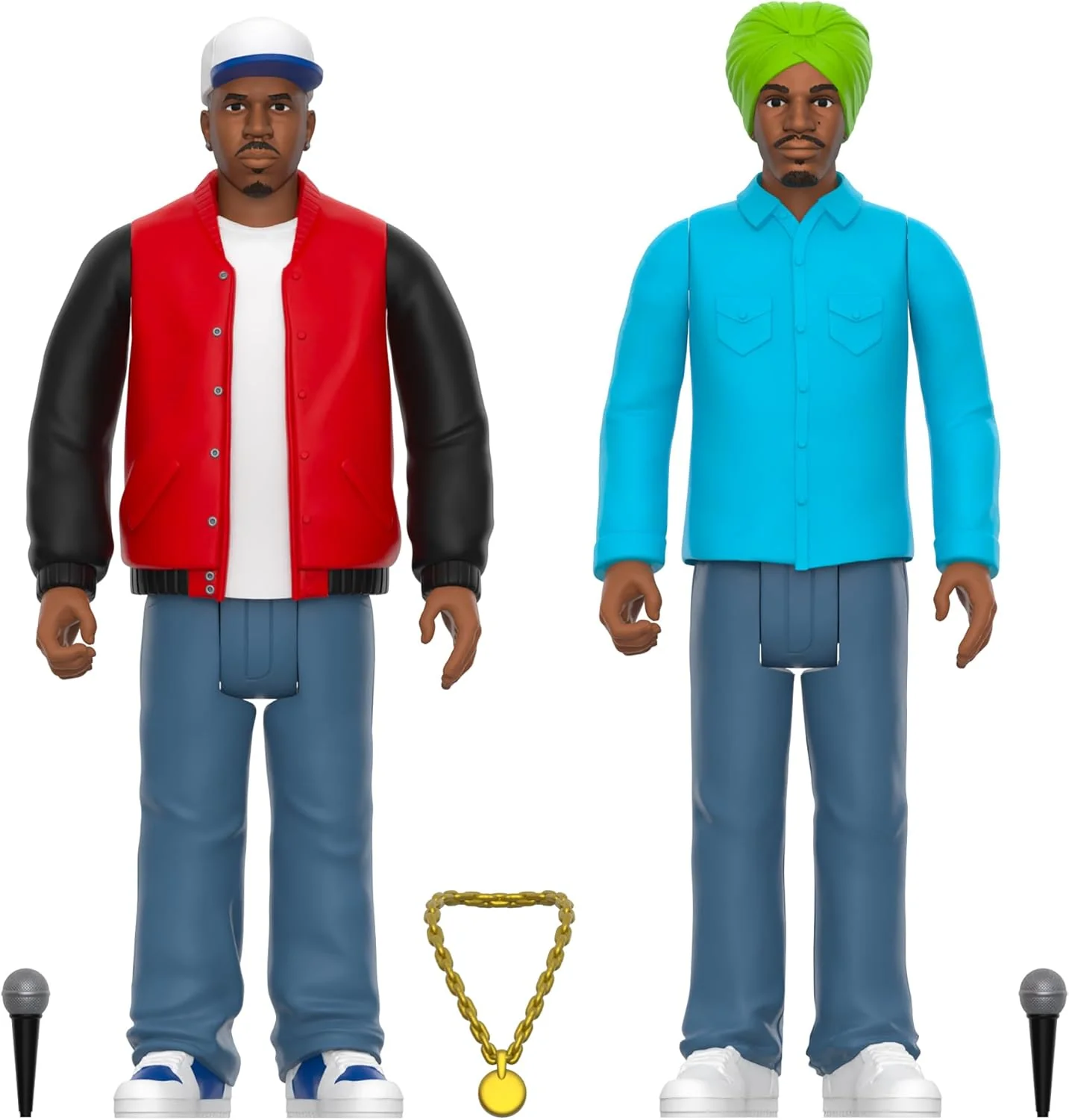OUTKAST: BIG BOI/ANDRE 3000 (ALIEN 2-PACK) - SUPER 7-REACTION-3.75" - Image 2