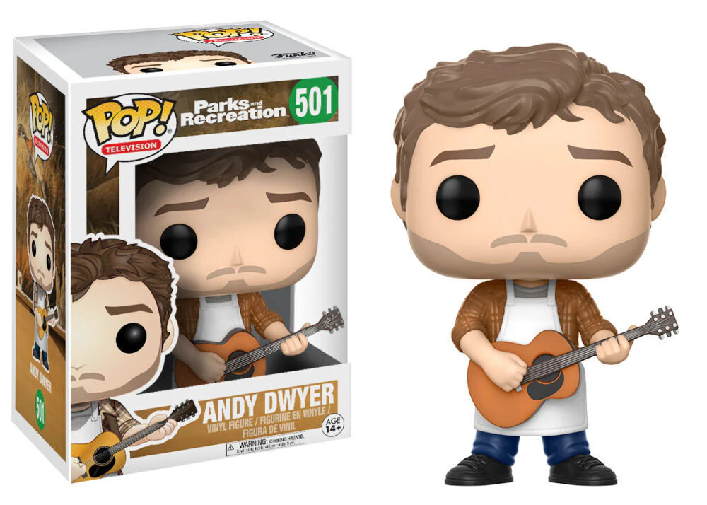 PARKS AND RECREATION: ANDY DWYER #501 & APRIL LUDGATE #502 - FUNKO POP!-SET OF 2 - Image 3