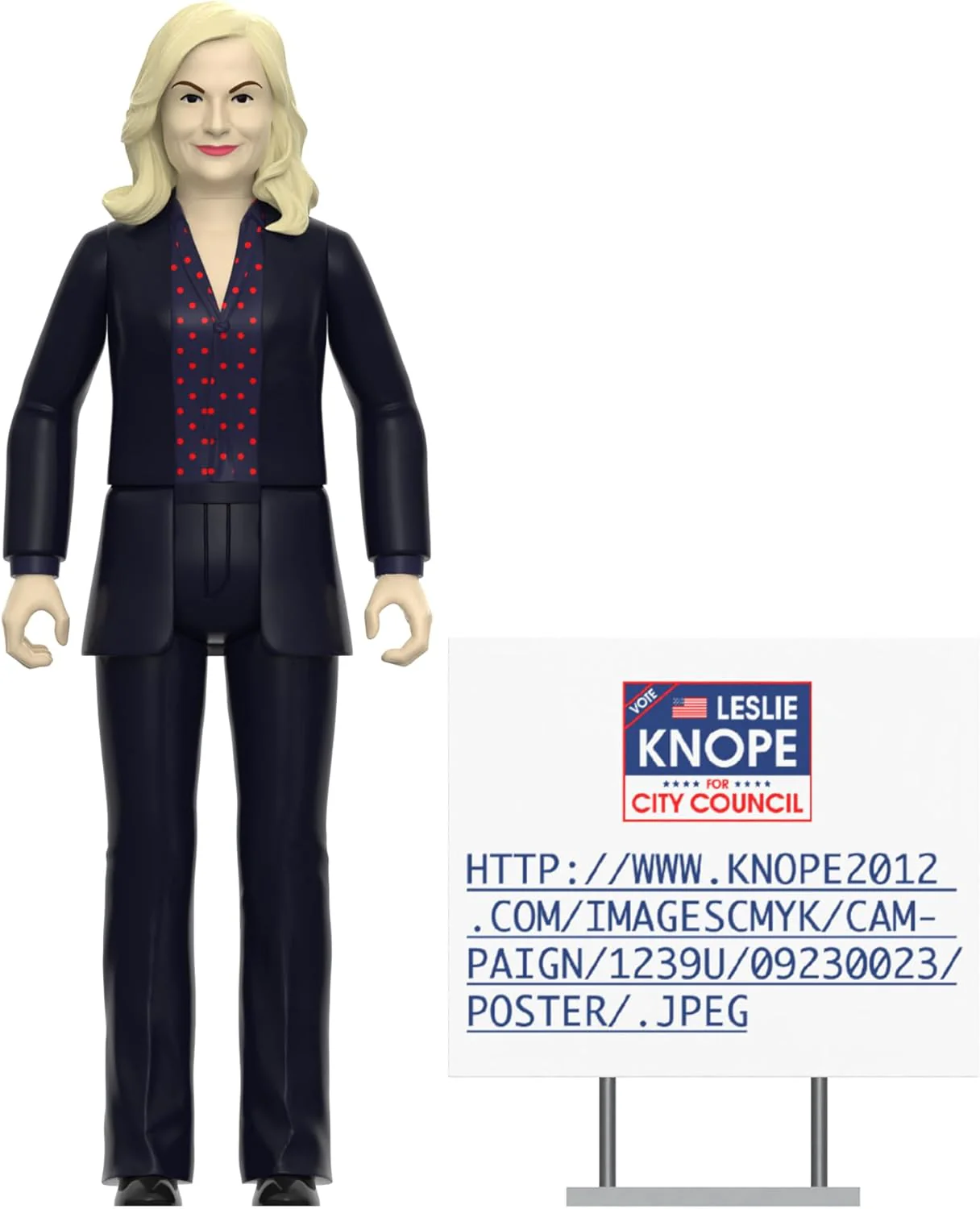 PARKS & RECREATION: LESLIE KNOPE (CAMPAIGN TRAIL) - REACTION-3.75" - Image 2