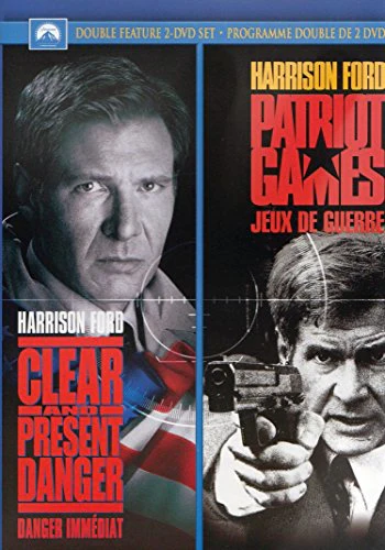 PATRIOT GAMES/CLEAR & PRESENT DANGER - DVD-DOUBLE FEATURE