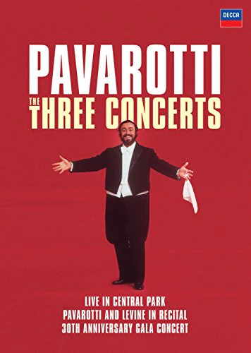 PAVAROTTI, LUCIANO - DVD-THREE CONCERTS