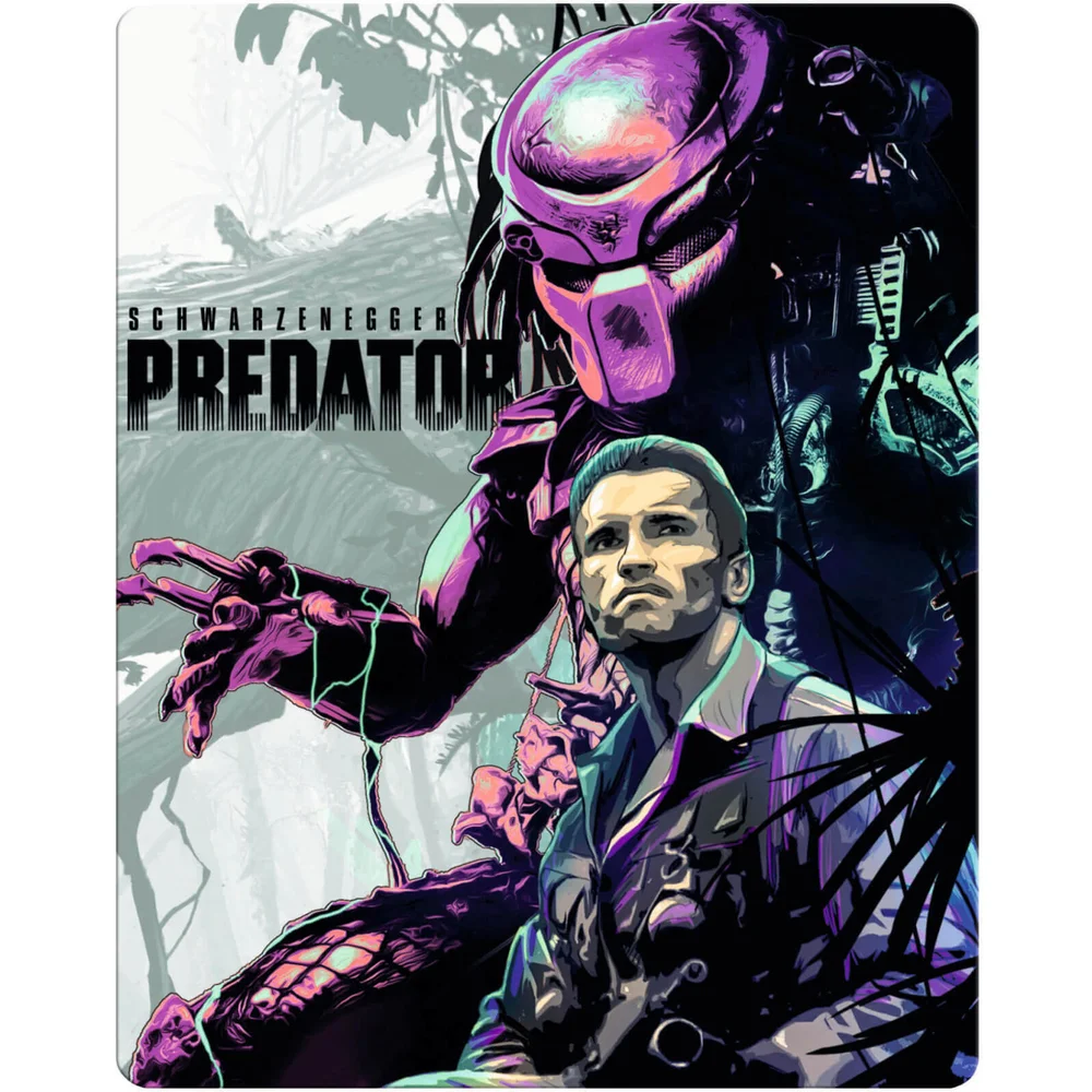 PREDATOR - BLU-1987-SCHWARZENEGGER-ZAVVI STEELBOOK