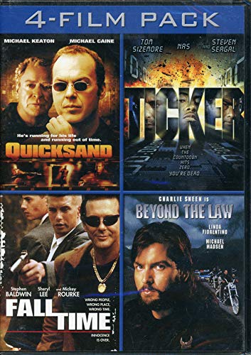 QUICKSAND/TICKER/FALL TIME/BEYOND THE LA - DVD-4-FILM PACK