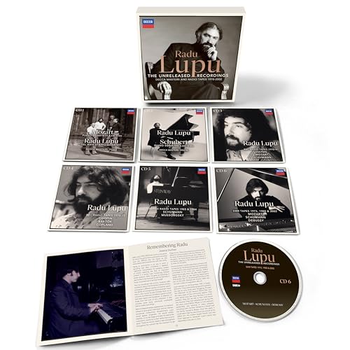 RADU LUPU - THE UNRELEASED RECORDINGS (DECCA MASTERS AND RADIO TAPES 1970-2002) (6CD) (CD)