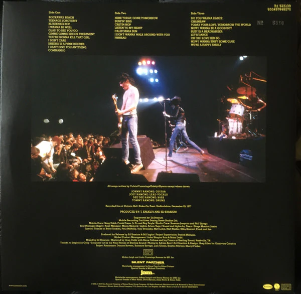 Ramones - It's Alive II (Numbered) (Used LP) - Image 2