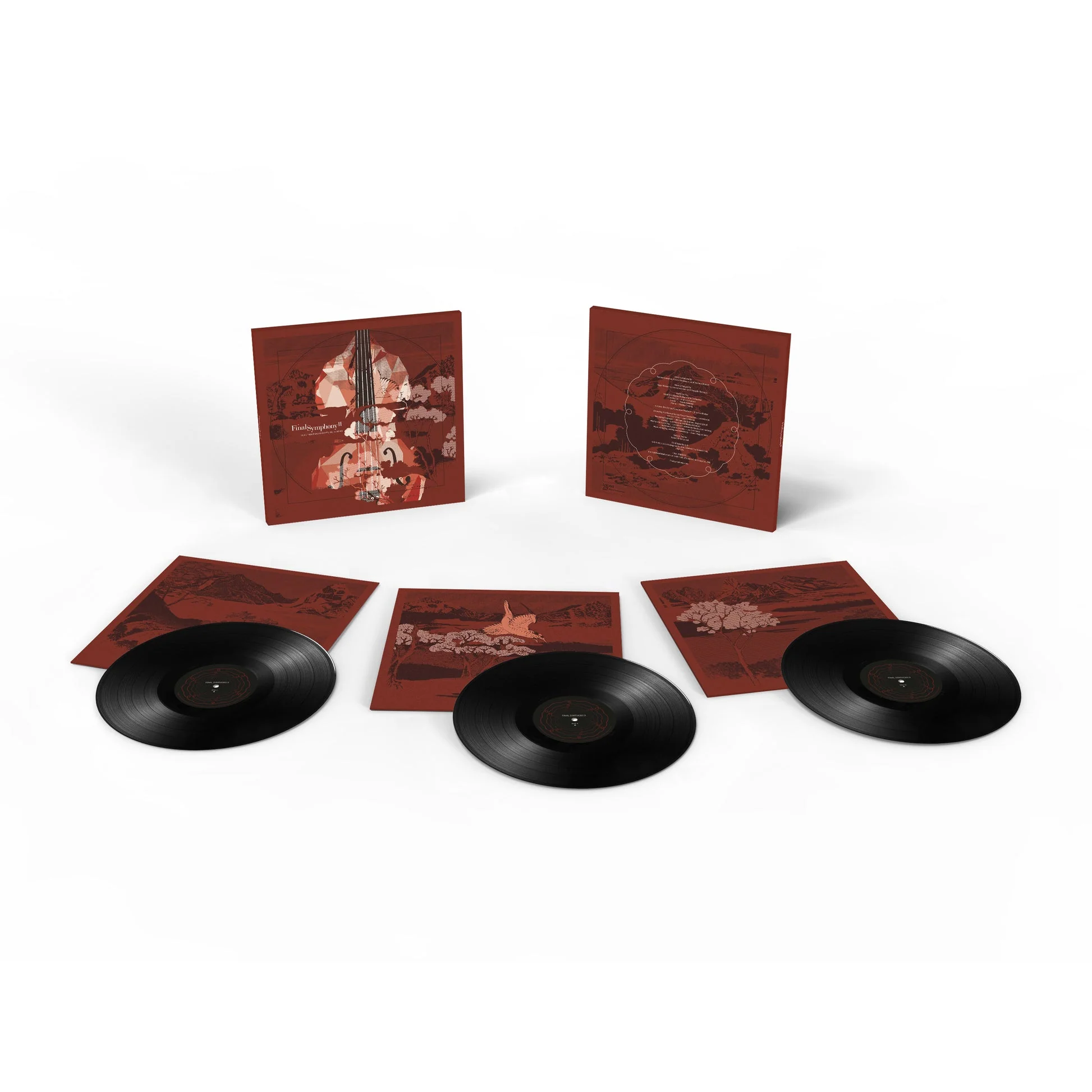Royal Stockholm Philharmonic Orchestra - Final Symphony II: Music of Final Fantasy V, VIII, IX & XII (Used LP) - Image 2