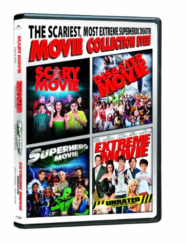 SCARY MOVIE/DISASTER MOVIE/SUPERHERO MOV - DVD- 4 MOVIE COLLECTION