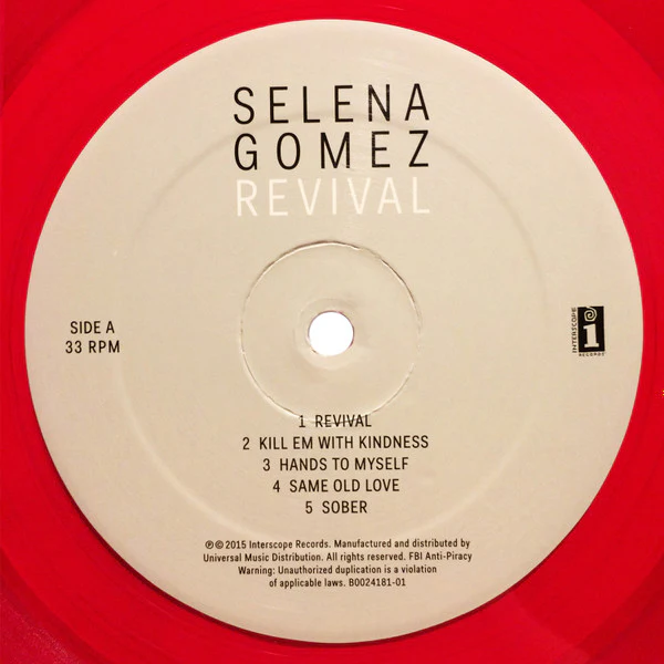 Selena Gomez - Revival (Red) (Used LP) - Image 3