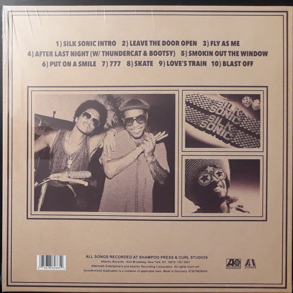 Silk Sonic - An Evening With Silk Sonic (Used LP) - Image 2