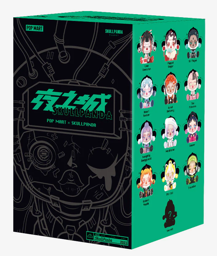SKULLPANDA: CITY OF NIGHT: SCROLL DELIVERY - POP MART - Image 2