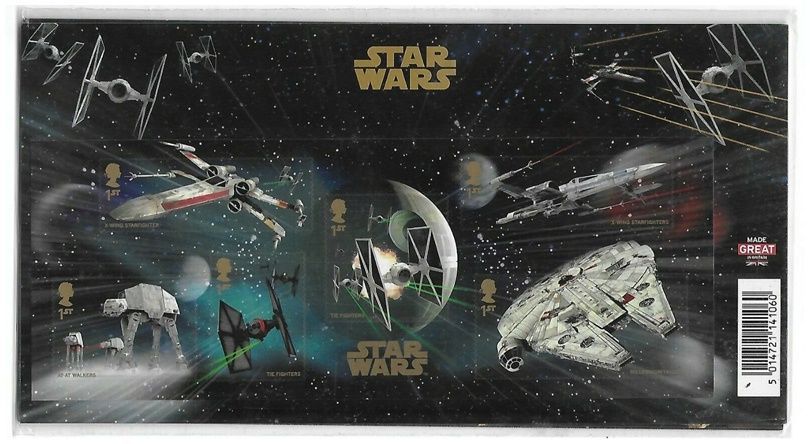 STAR WARS: THE FORCE AWAKENS - ROYAL MAIL MINT STAMPS-2015 - Image 2