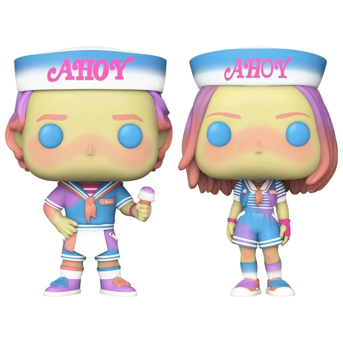 STRANGER THINGS: STEVE #1545/ROBIN #1546 (SCOOPS AHOY: SHERBERT SURPRISE) - FUNKO POP!-SET OF 2 - Image 2