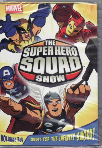 SUPERHERO SQUAD SHOW - DVD-VOLUMES 3&4: QUEST FOR THE INFINITY