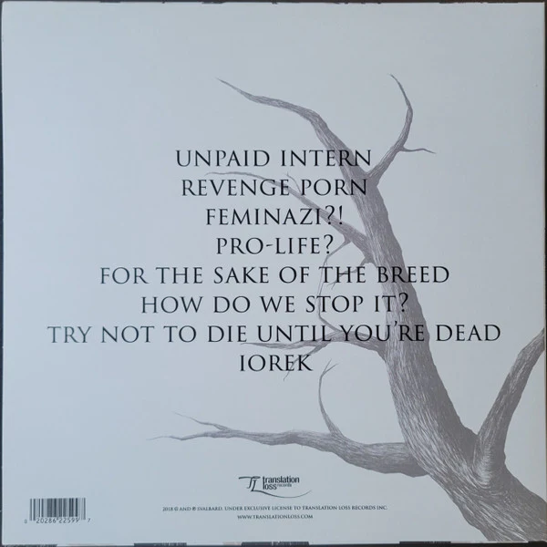 Svalbard - It's Hard To Have Hope (Gold) (Used LP) - Image 2