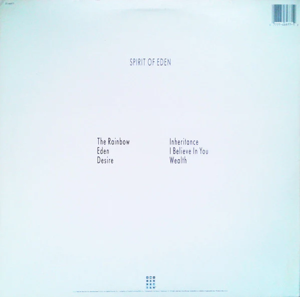 Talk Talk - Spirit Of Eden (Used LP) - Image 2