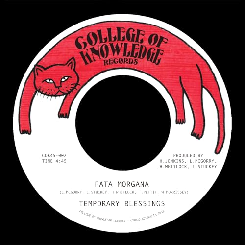 TEMPORARY BLESSINGS - FATA MORGANA B/W SILENCE LEAVES AN OPEN WOUND (VINYL)
