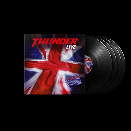 THUNDER - LIVE (BLACK 4LP)