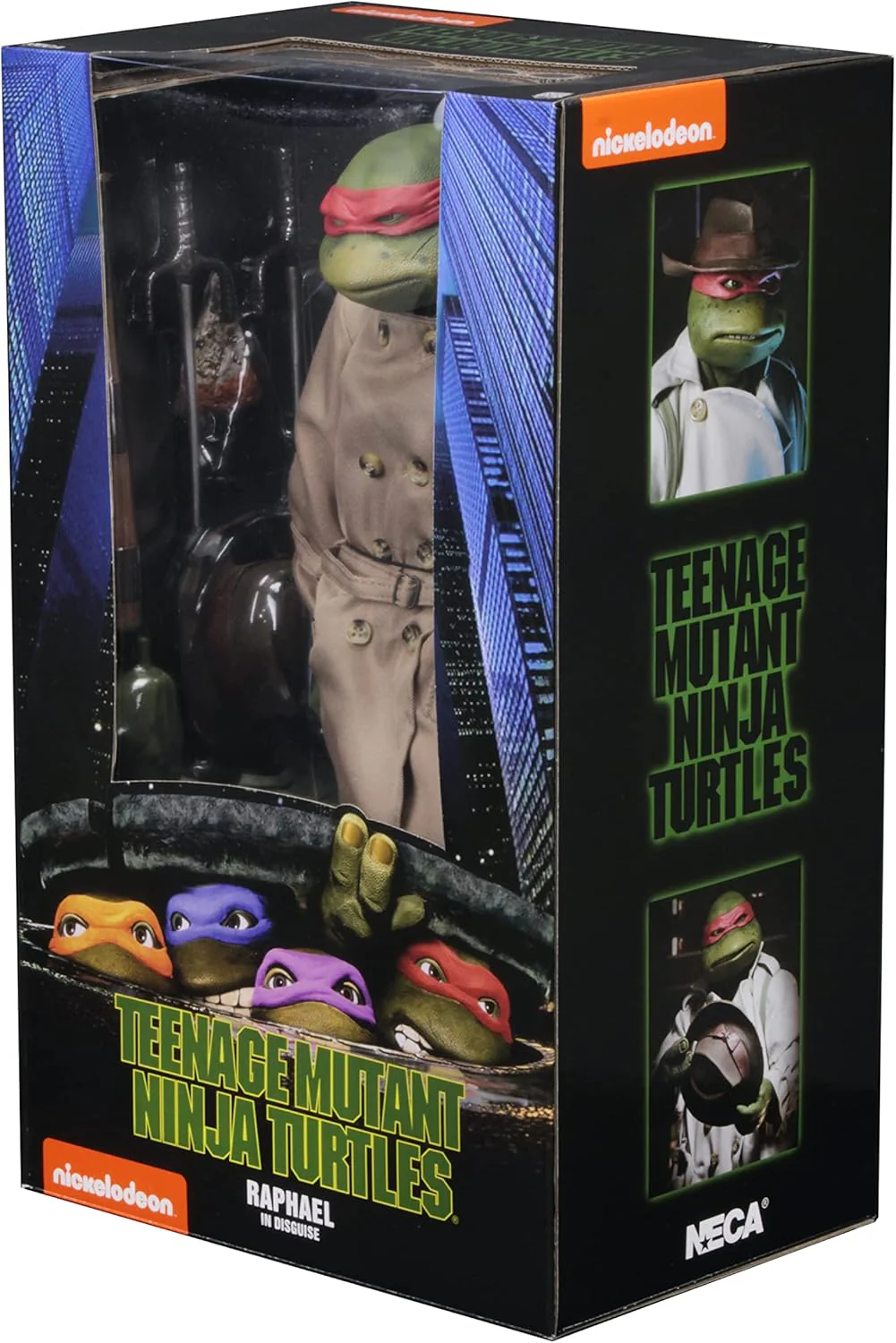 TMNT (1990 MOVIE): RAPHAEL IN DISGUISE (16.5") - NECA-1/24 SCALE - Image 3