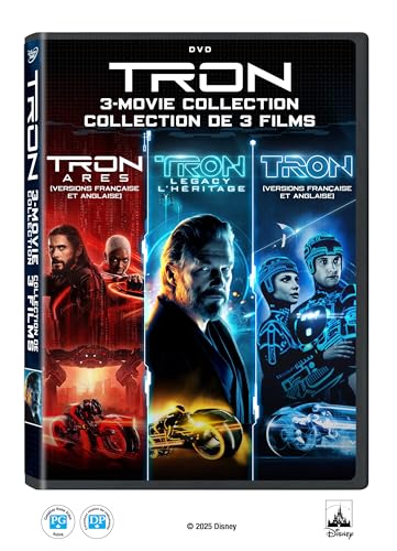 TRON - DVD-3 MOVIE COLELCTION