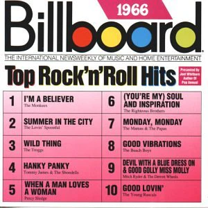 VARIOUS - BILLBOARD TOP ROCK  N' ROLL HITS: 1966