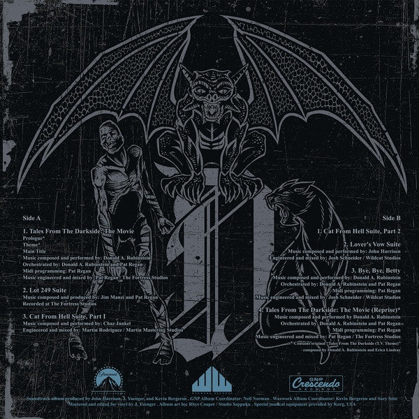 Various - Tales From The Darkside: The Movie (Black/Blue) (Sealed) (Used LP) - Image 2