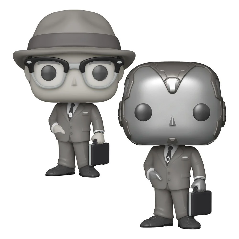 WANDAVISION: VISION 50S #714 (GLASSES & HAT)/#714 (CHASE) - FUNKO POP!-SET OF 2 - Image 2