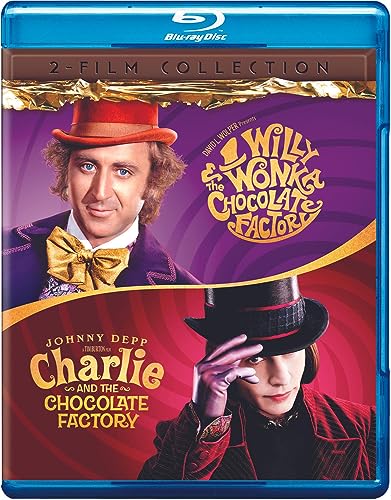 WILLY WONKA AND THE CHOCOLATE FACTORY/CHARLIE AND THE CHOCOLATE FACTORY (DBFE/BD) [BLU-RAY]