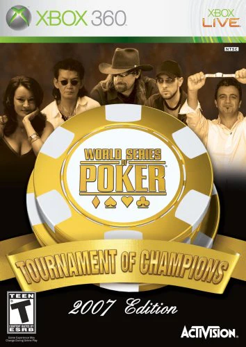 WORLD SERIES OF POKER TOURNAMENT OF CHAMPIONS 2007 EDITION - XBOX 360