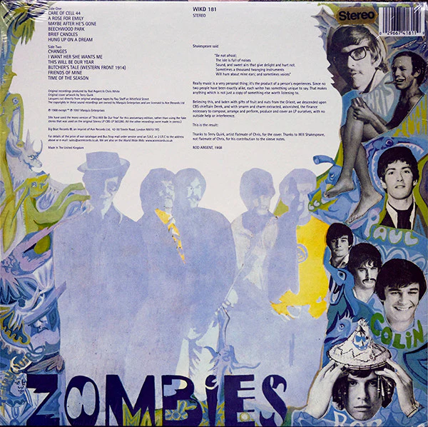 Zombies - Odessey & Oracle (Used LP) - Image 2