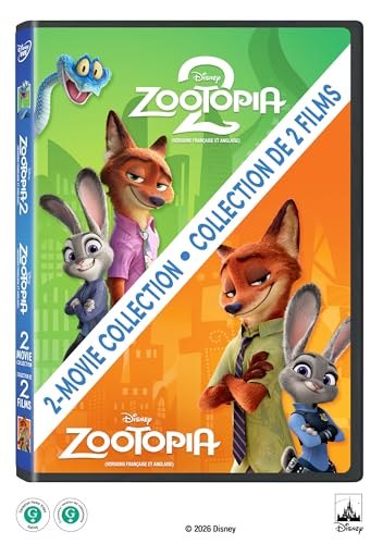 ZOOTOPIA/ZOOTOPIA 2 - DVD-DOUBLE FEATURE